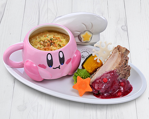 画像ギャラリー No.016のサムネイル画像 / 「カービィカフェ WINTER 2025」2025年11月12日から2026年3月3日まで開催。ニット風な新作グッズがかわいい