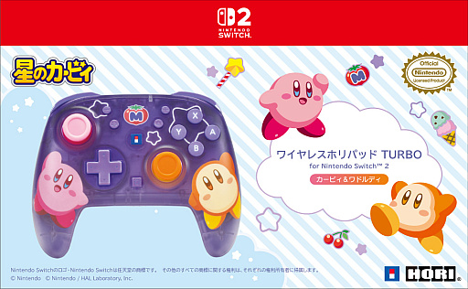 画像ギャラリー No.002のサムネイル画像 / 「星のカービィ」デザインの3製品を12月に発売。ワイヤレスホリパッド TURBO，ぬいポーチ，プッシュカードケース6が登場