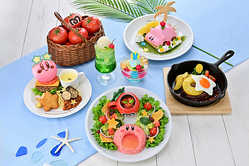 画像ギャラリー No.001のサムネイル画像 / 「Kirby Cafe (カービィカフェ)」7月8日から「カービィカフェ Summer 2026」を開催。“かいふくアイテム”をテーマにした新メニューを展開