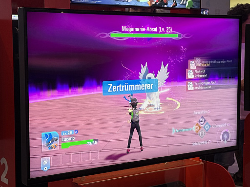 画像ギャラリー No.010のサムネイル画像 / 「Pokémon LEGENDS Z-A」のリアルタイムバトル，思った以上に爽快だ！　目玉のメガシンカと，トレーナーとのポケモンバトルを体験［gamescom］