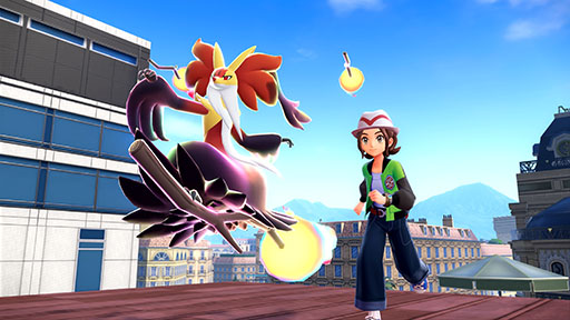 画像ギャラリー No.019のサムネイル画像 / 「Pokémon LEGENDS Z-A」,マフォクシー,ブリガロン,ゲッコウガの“メガシンカ”が公開に。有料DLC「M次元ラッシュ」も新たに発表