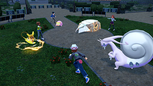 画像ギャラリー No.028のサムネイル画像 / 「Pokémon LEGENDS Z-A」,マフォクシー,ブリガロン,ゲッコウガの“メガシンカ”が公開に。有料DLC「M次元ラッシュ」も新たに発表