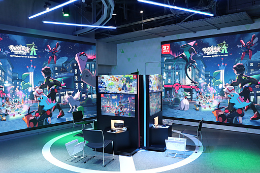 画像ギャラリー No.005のサムネイル画像 / 「Pokémon LEGENDS Z-A」の世界観を表現したスペシャルイベントが，東京・SHIBUYA TSUTAYAにて期間限定で開催中。昼夜で異なる顔を見せるミアレシティを再現