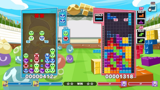 画像ギャラリー No.020のサムネイル画像 / 「ぷよぷよテトリス2S」，Nintendo Switch 2向けに6月5日発売。1つのフィールドを2人で操作する新モード「いっしょにぷよテト」が登場