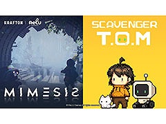 AI技術を活用したPC向け新作タイトル「MIMESIS」「Scavenger T.O.M」，2025年第3四半期にリリースへ