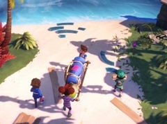仲間と力を合わせて謎の島から脱出しよう。シンプル操作と温かみあるビジュアルが魅力の「サバイバルキッズ」［Switch 2先行体験］