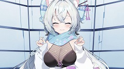 画像ギャラリー No.005のサムネイル画像 / 女忍者VTuberとの恋愛を楽しめるノベルゲーム「StreamLove Voyage」，PC/Switch向けに5月9日リリース。オープニングムービーを公開