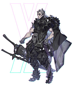 画像ギャラリー No.008のサムネイル画像 / 「DAEMON X MACHINA TITANIC SCION」,“天国の悪魔”と恐れられる統制局の最強部隊「ノイン」のメンバーを紹介するトレイラーを公開
