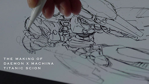 画像ギャラリー No.001のサムネイル画像 / 「DAEMON X MACHINA TITANIC SCION」，プロデューサーの佃 健一郎氏が開発秘話を赤裸々に語るドキュメンタリー映像を公開