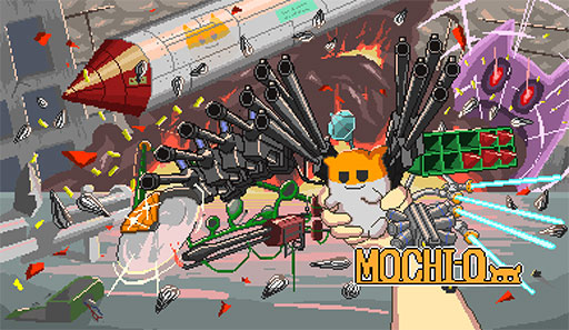 画像ギャラリー No.001のサムネイル画像 / ハムスターによく似た殲滅兵器“もちお”を握りしめて敵を迎撃せよ。終末世界タワーディフェンス×育成ゲーム「MOCHI-O」,1月20日にSteamで発売