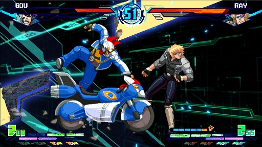 画像ギャラリー No.007のサムネイル画像 / 対戦格闘ゲーム「カオスコード -ネメシスエクスペリメント-」，参戦キャラのヒカル，カガリ，ゴウ，ヴェインなどのプロフィールとPVを公開
