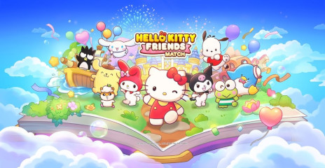 画像ギャラリー No.002のサムネイル画像 / マッチ3パズル「ハローキティフレンズマッチ」,2025年上半期にグローバルリリース。事前登録受付がスタート