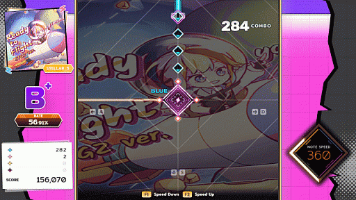 画像ギャラリー No.007のサムネイル画像 / 「シクスターゲート:スターゲイザー」,PC版がSteam/STOVEで配信開始。ADVモードを搭載し,物語とリズムゲームを同時に楽しめる