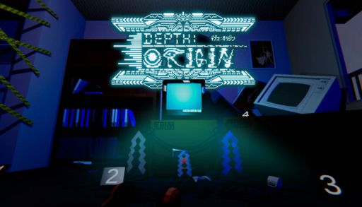 画像ギャラリー No.001のサムネイル画像 / 呪物であるゲームをプレイして，解呪する。リズム×シューティング×ADV「Depth:Origin」，Steamストアページを公開