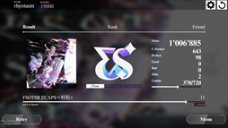 画像ギャラリー No.005のサムネイル画像 / 八角形の判定枠を採用したリズムゲーム「Estella」，Steamストアページを公開。惑星を巡る彗星として，音楽の旅に出発する