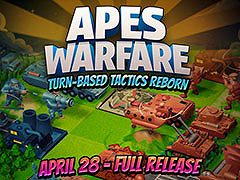類人猿と人類の戦いを描くターン制ストラテジーゲーム「Apes Warfare」,正式版「1.0」をSteamでリリース