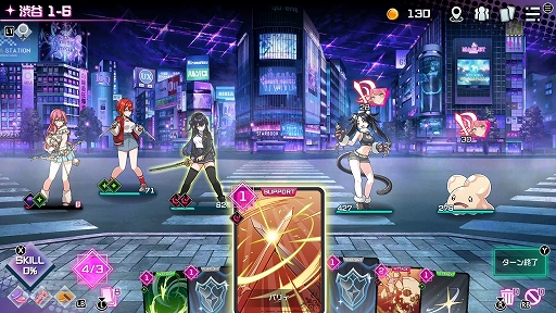 画像ギャラリー No.005のサムネイル画像 / デッキ構築型ローグライト「東京ワルキューレ」，配信開始。qureateヒロイン100人突破を記念してオンラインショップもオープン