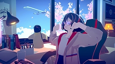 画像ギャラリー No.015のサムネイル画像 / チルいBGMや環境音とともに，少女と同じリズムでデスクワーク。作業用ADV「Chill with You : Lo-Fi Story」が発表に