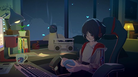 画像ギャラリー No.007のサムネイル画像 / 文学少女と一緒に作業する作業用ADV「Chill with You : Lo-Fi Story」Steamでリリース。オリジナル楽曲を含む23曲と環境音を多数収録