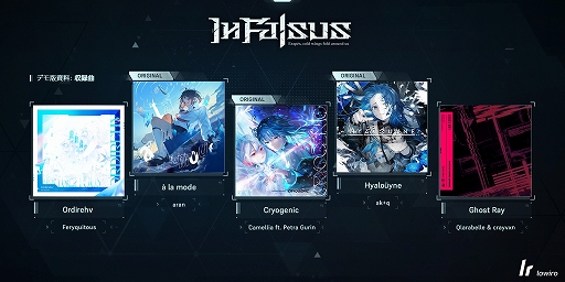 画像ギャラリー No.002のサムネイル画像 / 「Arcaea」の開発が手掛ける新作リズムゲーム「In Falsus」,デモ版をSteamで配信開始