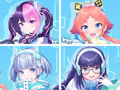 予測不能な言動と行動！　「STELLAR IDOL PROJECT」ゲームメディア合同応援企画，4Gamerは“クセ強”な「サイバーシンフォニカ」に迫る【PR】