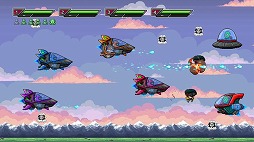 画像ギャラリー No.002のサムネイル画像 / ヴルスラ星人の侵略を食い止めろ！ 2Dアクションゲーム「バスレロエス インベージョン」8月7日に発売。PS5向けパッケージ版の予約受付を開始