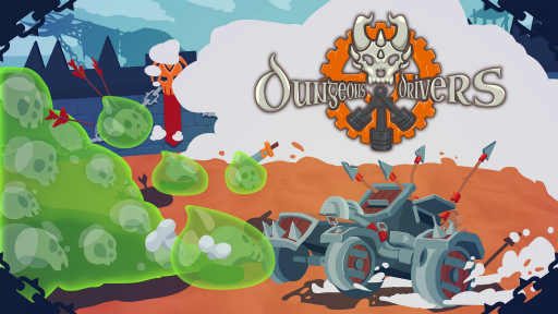 画像ギャラリー No.002のサムネイル画像 / ローグライクアクションゲーム「Dungeons & Drivers」を紹介。車の姿になってしまったヒーローが世界を爆走しながら敵を蹴散らす