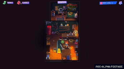 画像ギャラリー No.002のサムネイル画像 / 経営シム「The Last Gas Station」の開発をアナウンス。電気自動車が支配する世界で，町外れのガソリンスタンドを運営しよう