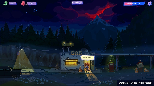画像ギャラリー No.005のサムネイル画像 / 経営シム「The Last Gas Station」の開発をアナウンス。電気自動車が支配する世界で，町外れのガソリンスタンドを運営しよう