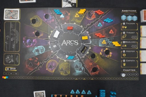 画像ギャラリー No.002のサムネイル画像 / ［プレイレポ］トリテ×ウォーゲームな新作「Arcs」を先行体験。奇妙で深いジレンマを制して“野望”の完遂を目指す，新感覚ボードゲーム