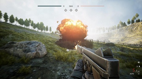 画像ギャラリー No.010のサムネイル画像 / 第二次世界大戦のコブラ作戦を描いたFPS「ワールド アット ウォー コブラ」，Switch向けに本日発売。大迫力の戦車戦も楽しめる