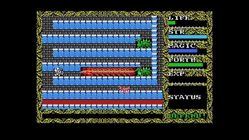 画像ギャラリー No.003のサムネイル画像 / 「EGGコンソール ハイドライドII MSX」本日配信。神に選ばれし者となり，フェアリーランドを狙う邪悪な意識を封印するアクションRPG