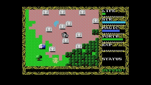 画像ギャラリー No.005のサムネイル画像 / 「EGGコンソール ハイドライドII MSX」本日配信。神に選ばれし者となり，フェアリーランドを狙う邪悪な意識を封印するアクションRPG
