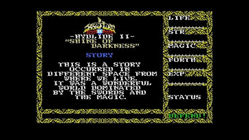 画像ギャラリー No.006のサムネイル画像 / 「EGGコンソール ハイドライドII MSX」本日配信。神に選ばれし者となり，フェアリーランドを狙う邪悪な意識を封印するアクションRPG