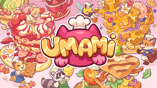 画像ギャラリー No.014のサムネイル画像 / 思わずお腹が減ってくるお料理ブロックパズル「UMAMI」，2025年後半にリリース。つられてやってきた動物を撫でられる