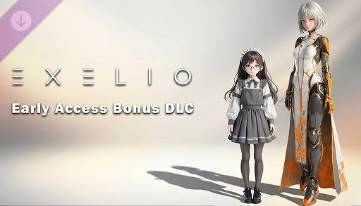画像ギャラリー No.002のサムネイル画像 / 過酷な惑星が舞台のクラフトサバイバル「Exelio -エグゼリオ」,アーリーアクセスをSteamで開始。主人公が昼夜で切り替わる