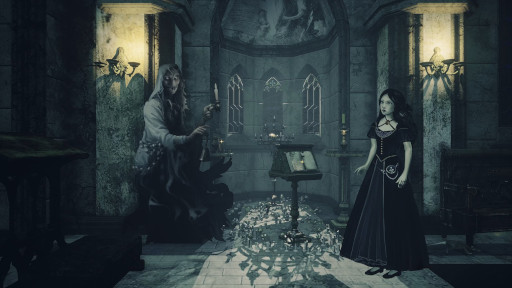画像ギャラリー No.003のサムネイル画像 / ホラーADV「Castle of Secrets」，Steamでリリース。呪われた旧家の娘が死者の世界を旅し，一家殺害の謎を解き明かしていく