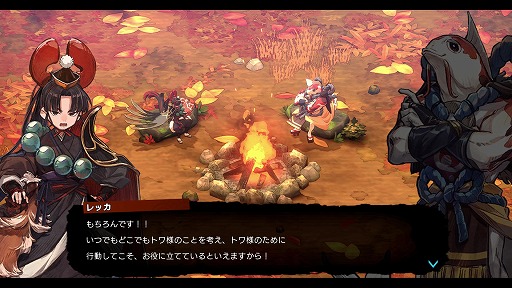 画像ギャラリー No.047のサムネイル画像 / 「トワと神樹の祈り子たち」，キャラクター4名が持つ“2つのバトルスタイル”の詳細を公開。組み合わせ次第で無限の戦い方を楽しめる