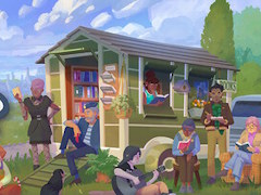 移動式書店が題材の癒し型経営シム「Tiny Bookshop」，8月8日にリリース。Steamでデモ版配信中