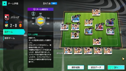 画像ギャラリー No.024のサムネイル画像 / ［プレイレポ］「プロサッカークラブをつくろう！2025」CBTを振り返る。伝統的なクラブ運営だけでなく，長期的なゲームプレイにも期待できる