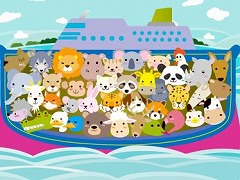 隕石落下の前に動物たちを救い出そう。Switch向けアクションパズル「あにまるドン！」6月5日にリリース