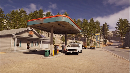 画像ギャラリー No.012のサムネイル画像 / エイリアンなりきりシム「Roadside Research」，早期アクセス版を2月12日に配信開始。田舎でガソリンスタンドを経営し，人間を調べ上げよう