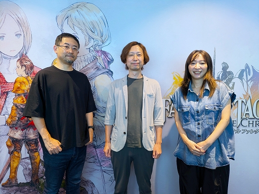 画像ギャラリー No.001のサムネイル画像 / ［インタビュー］リマスターでもリメイクでもない“いま”の「FFタクティクス」とは。オリジナル版も手掛けた前廣和豊氏と皆川裕史氏，そして本作から参加した横山文子氏に話を聞いた