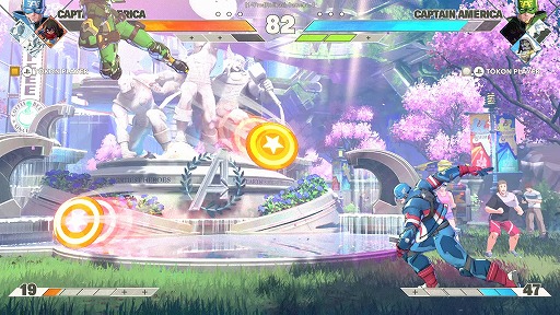 画像ギャラリー No.017のサムネイル画像 / ［プレイレポ］「MARVEL Tōkon: Fighting Souls」4対4のド派手&スピーディな対戦を実現し，ワンボタン必殺技やボタン連打のコンボで遊びやすさも両立