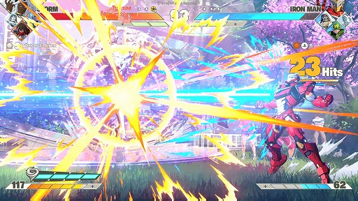 画像ギャラリー No.024のサムネイル画像 / ［プレイレポ］「MARVEL Tōkon: Fighting Souls」4対4のド派手&スピーディな対戦を実現し，ワンボタン必殺技やボタン連打のコンボで遊びやすさも両立