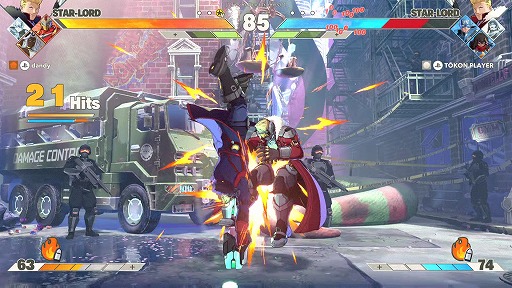 画像ギャラリー No.027のサムネイル画像 / ［プレイレポ］「MARVEL Tōkon: Fighting Souls」4対4のド派手&スピーディな対戦を実現し，ワンボタン必殺技やボタン連打のコンボで遊びやすさも両立