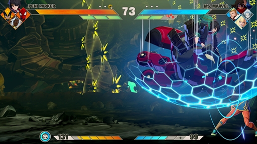 画像ギャラリー No.002のサムネイル画像 / ［プレイレポ］「MARVEL Tōkon: Fighting Souls（マーベル闘魂）」EVO Japan出展バージョンをレポート。ペニー・パーカー，マジック，ウルヴァリン，デンジャーの能力をチェック