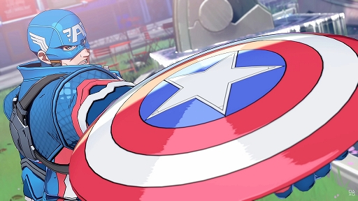 画像ギャラリー No.006のサムネイル画像 / 「MARVEL Tōkon: Fighting Souls」，キャプテン・アメリカのさまざまな技を紹介するキャラクターガイド動画を公開