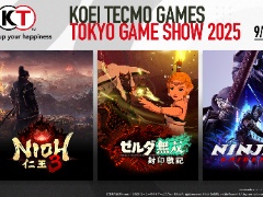 「仁王3」「NINJA GAIDEN 4」「ゼルダ無双 封印戦記」の試遊台を設置。コーエーテクモゲームス，「東京ゲームショウ2025」出展情報を公開