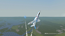画像ギャラリー No.005のサムネイル画像 / 「Dancing Wings - The Aerobatic Simulator」,Steamで体験版を配信開始。T-4を飛ばし,1人で編隊アクロバット飛行を演じられるフライトシム